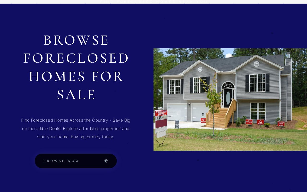 Carrd profile picture for @foreclosures